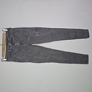 American Eagle next level stretch size 4 gray high rise jeggings